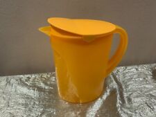 New Tupperware Beautiful Jumbo Expression Pitcher 1 Gallon 3.7L Sunflower Color picture