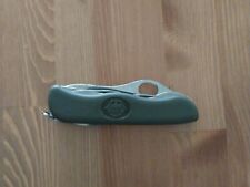 Victorinox One Handed Trekker German Army Knife 54876 OD Green Scales picture