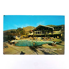 Postcard California Escondido CA San Diego Welkome Inn Mobile Estates Pool 1960s picture