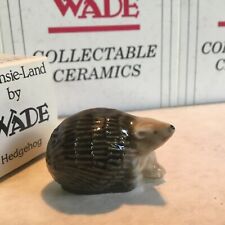 Wade Whimsies (1984/88) Whimsie-Land (Set #4) Hedgerow - #18 Hedgehog W/box picture