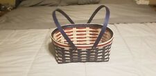 Longaberger basket Retired Patriotic Red White And Blue Basket picture