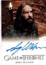 2021 Game of Thrones Iron Anniversary Auto RORY MCCANN Sandor Clegane AUTOGRAPH picture