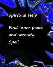 X3 Find inner peace and serenity -  Ancient Pagan Magick Spell Triple Casting picture