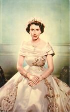1955 UK Royalty Queen Elizabeth Postcard Curtis Distributing 22-11836 picture
