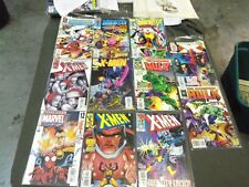 MARVEL COMIC LOT OF 11 DIFFERENT ISSUES - X-MEN - HULK - THUNDERBOLTS - O 2037 picture