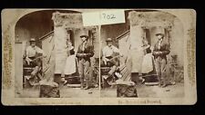 Melander 1878 Stereoview - Rejected and Dejected #34 - 208 E Ohio St. Chicago picture
