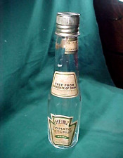 Vintage Bottle Heinz Tomato Ketchup Old Antique picture