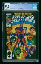 SECRET WARS #2 (1984) CGC 9.6 MARVEL SUPER HEROES WHITE PAGES picture