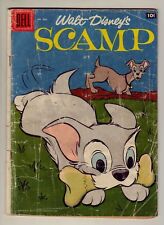 Four Color #806 - Scamp - June 1957 Dell - Disney Lady & the Tramp - fr/Gd (1.5) picture