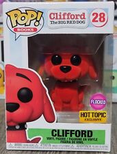 Funko Pop CLIFFORD The Big Red Dog #28 Flocked Hot Topic Exclusive 2021 VAULTED picture