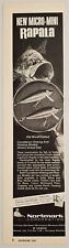 1968 Print Ad Rapala Micro-Mini Fishing Lures Normark Corp. Minneapolis,MN picture