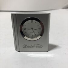 Vintage MARSHALL FIELDS Desk Clock Rare Find Mint Condition picture