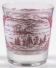 Royal  Memory Lane Pink 6 Oz Old Fashioned Glass 6309603 picture