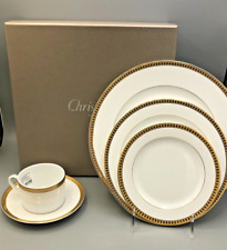 Malmaison Gold fine bone china by Christofle 5-Piece Place Setting, Factory New picture