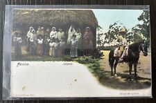 Mexico 1900s Postcard - Village Life / People  picture
