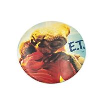 Vintage Pin Button: ET E.T. 1982 Large Design Hug 6”inch Button 80’s picture