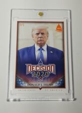  Decision 2020 Holy Grail President Donald Trump 1/1 Orange Capitol Foil  picture