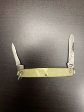 VINTAGE CAMCO USA 2 BLADE POCKET KNIFE  WITH LOOP picture