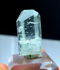 Diamond Cut Transparent Greenish Blue Color Aquamarine Crystal from Pakistan picture