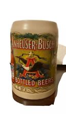 Vintage Anheuser-Busch Bottled Beer Stein Mug 1991 Handled no chips nor cracks picture