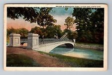 Cleveland OH-Ohio, Brookside Park Bridge, c1922 Antique Vintage Postcard picture