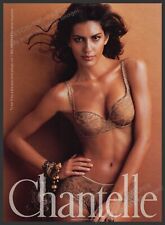 Chantelle Lingerie 2000s Print Advertisement 2007 Brunette Bra Panty picture