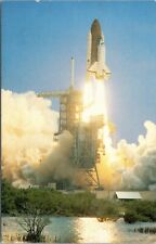 postcard FL NASA - STS-3 Columbia third flight Space Shuttle picture