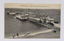 RPPC Block Island, Rhode Island, Passenger Boats At New Harbor Dock, Automobiles picture