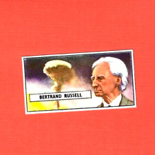 BERTRAND RUSSELL  #36   1966 LYONS MAID FAMOUS PEOPLE  MINT picture
