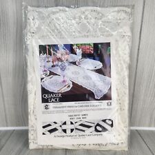 Quaker Lace White Buffet Table Runner 15x36 Pattern #8920 USA NIP Cottage Core picture