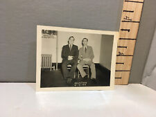 Vintage Photo 40's WW11 Era Two Men Selectees Poster p2 picture