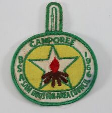Vintage 1966 Sam Houston Council Camporee Boy Scouts BSA Camp Patch picture