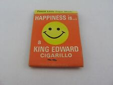 Vintage Matchbook: Happiness is King Edward Cigarillo  picture