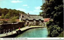 Thatched Cottage Beck Isle Thornton Le Dale Wob Note Dennis Productions Postcard picture