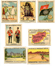 1930’s French Chocolat Pupier - 7 Afghanistan Cards picture