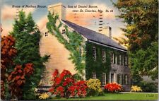 Postcard Home of Nathan Boone Son of Daniel Boone St Charles Missouri [bt] picture