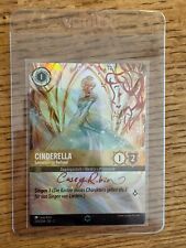 Disney Lorcana Enchanted Cinderella Signed with Sketch German picture