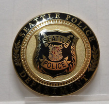 Seattle Police Dept Motocycle Drill Team Coin picture