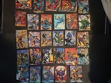 BIG MARVEL/DC TRADING CARD LOT AVENGERS X-MEN Spider-Man Superman And More 700+ picture