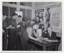 1941 Cleveland White Motor Company Plant Local 32 UAW CIO Buy Bonds Photo picture