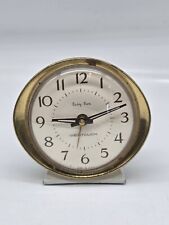 Westclox Baby Ben Style 8 Vintage White/Gold Mechanical Alarm Clock  picture