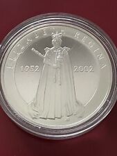 2002 Elizabeth II Golden Jubilee Medallion Silver coin picture
