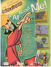 2000 Video Game Promo PRINT AD ART - Disney's The Emperor's New Groove GBC picture