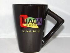 TUACA LIQUORE ITALIANO TU GOOD NOT TU BLACK COFFEE DRINK CUP MUG TRI HANDLE  picture