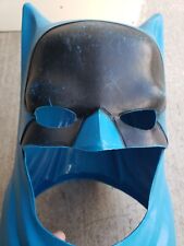 Vintage 1966 Batman Blue Helmet Mask Ideal Toy Corp 1 Halloween Costume picture