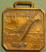 Northwest Shovels Hodge & Hammond New York City Brass Watch Fob Slf1A3-33#340 picture