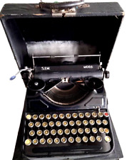 VINTAGE S.I.M. 1936 MOD.6 TYPEWRITER MADE IN ITALY-Società Industriale Meccanica picture