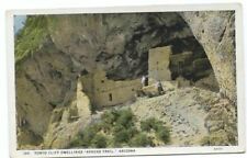 Postcard Tonto Cliff Dwellings Apache Trail Arizona AZ  picture