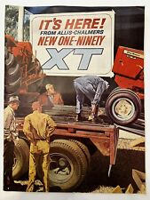 Allis Chalmers ONE-NINETY XT 1965 Cover Farming Brochure Magazine Advertising picture
