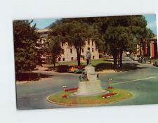 Postcard Soldiers Monument Library and Common Lynn Massachusetts USA picture